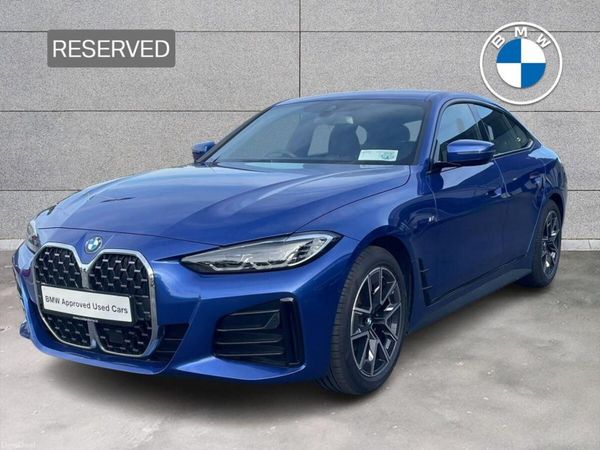 BMW 4-Series Hatchback, Petrol, 2024, Blue