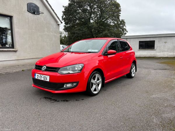 Volkswagen Polo Hatchback, Diesel, 2012, Red