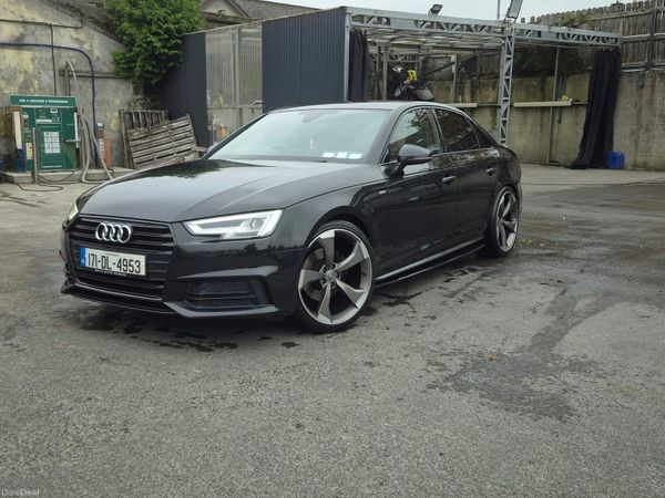 Audi A4 Saloon, Diesel, 2017, Black