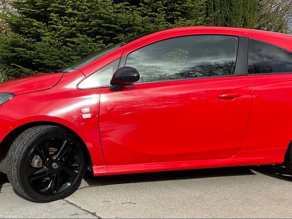 Vauxhall Corsa Hatchback, Petrol, 2015, Red