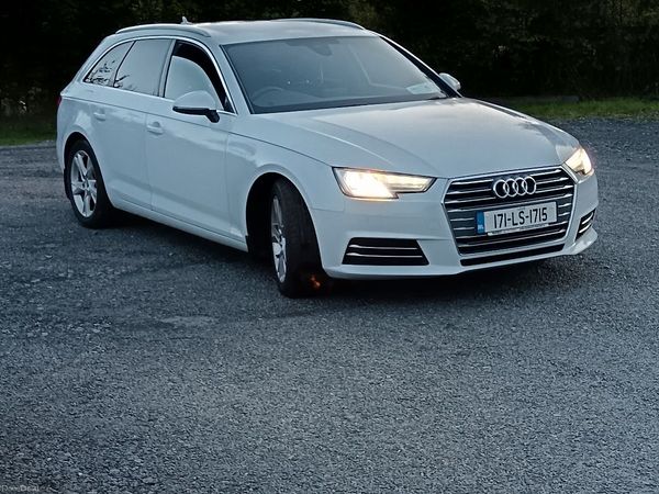 Audi A4 Estate, Diesel, 2017, White
