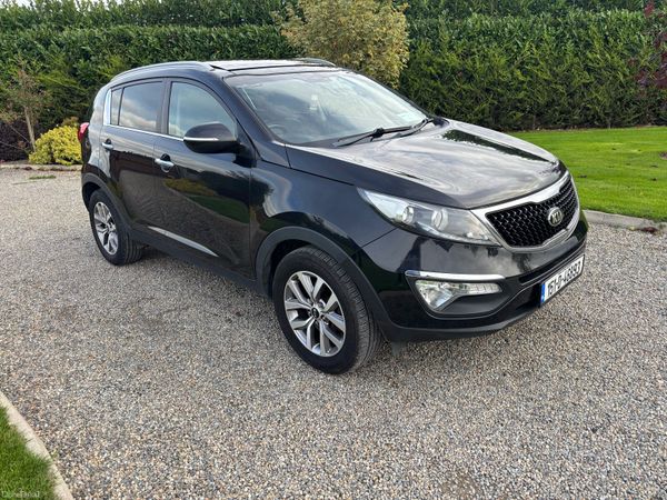 Kia Sportage SUV, Petrol, 2015, Black