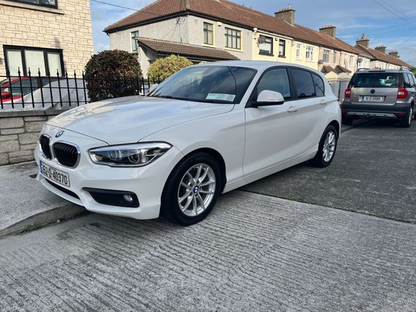 BMW 1-Series Hatchback, Petrol, 2015, White