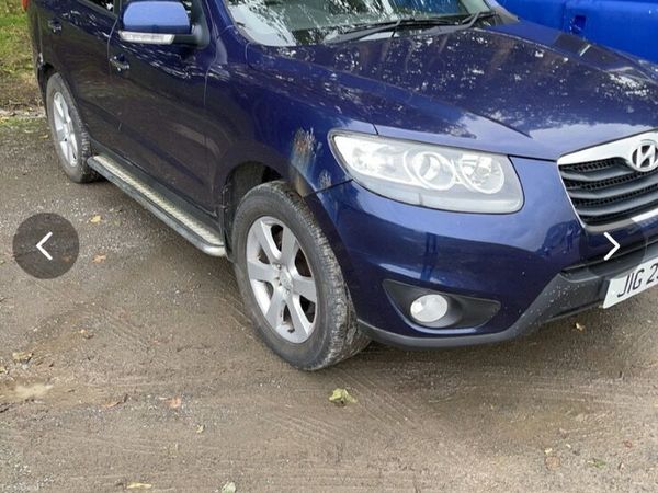 Hyundai Santa Fe SUV, Diesel, 2011, Blue