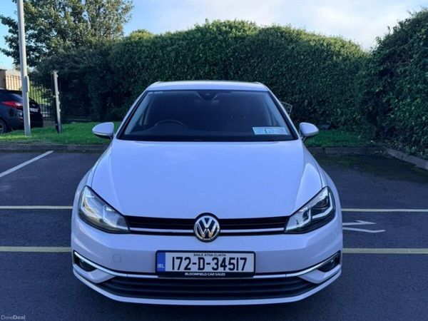 Volkswagen Golf Hatchback, Petrol, 2017, White