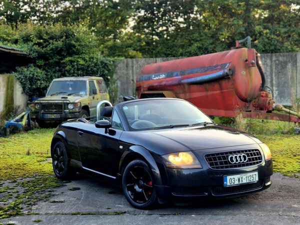 Audi TT Convertible, Petrol, 2003, Black