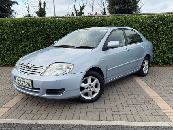 Toyota Corolla Saloon, Petrol, 2006, Blue