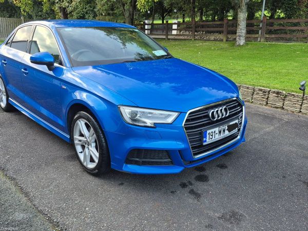 Audi A3 Saloon, Diesel, 2019, Blue