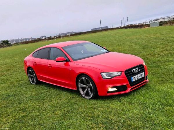 Audi A5 Hatchback, Diesel, 2013, Red