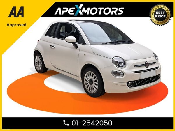 Fiat 500 Hatchback, Petrol, 2021, White