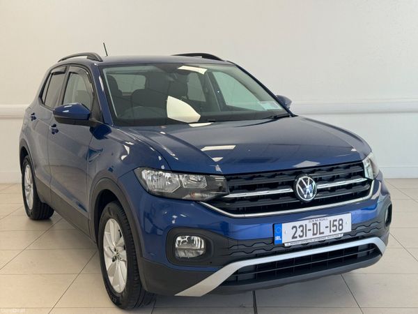Volkswagen T-Cross SUV, Petrol, 2023, Blue