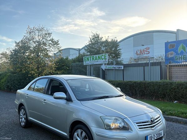 Toyota Avensis Saloon, Petrol, 2008, Silver