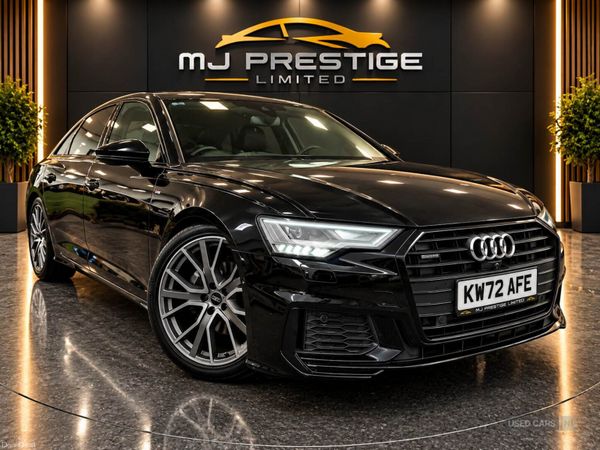Audi A6 Saloon, Diesel Hybrid, 2023, Black