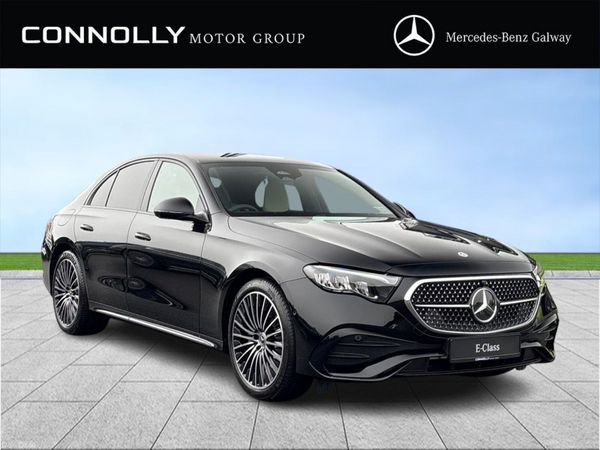 Mercedes-Benz E-Class Saloon, Diesel Plug-in Hybrid, 2026, Black