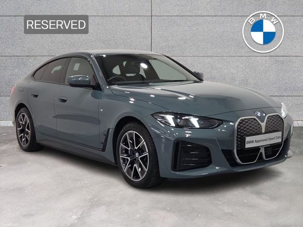 BMW i4 Saloon, Electric, 2025, Green