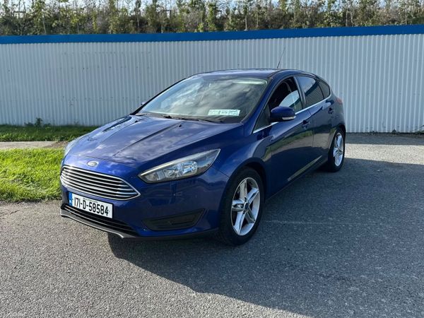 Ford Focus Hatchback, Diesel, 2017, Blue