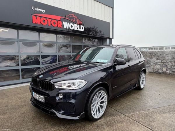BMW X5 SUV, Petrol Plug-in Hybrid, 2015, Black