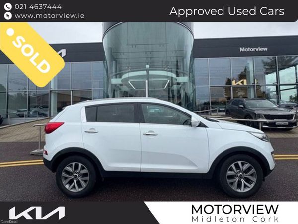 Kia Sportage SUV, Diesel, 2015, White