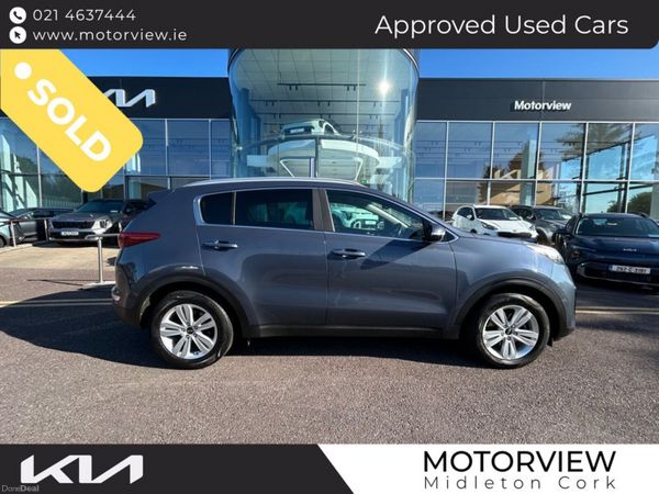 Kia Sportage SUV, Diesel, 2018, Blue