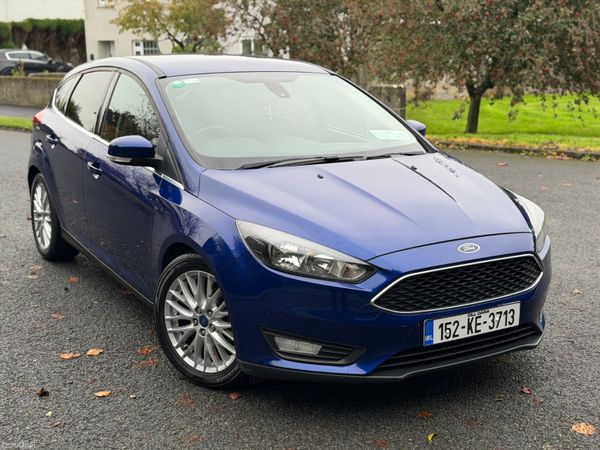 Ford Focus Hatchback, Petrol, 2015, Blue