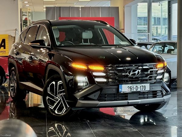 Hyundai Tucson SUV, Petrol Hybrid, 2026, Black