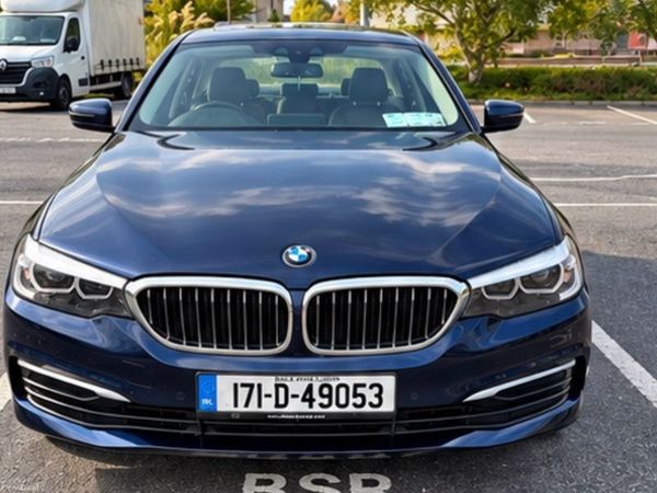 BMW 5-Series Saloon, Diesel, 2017, Blue