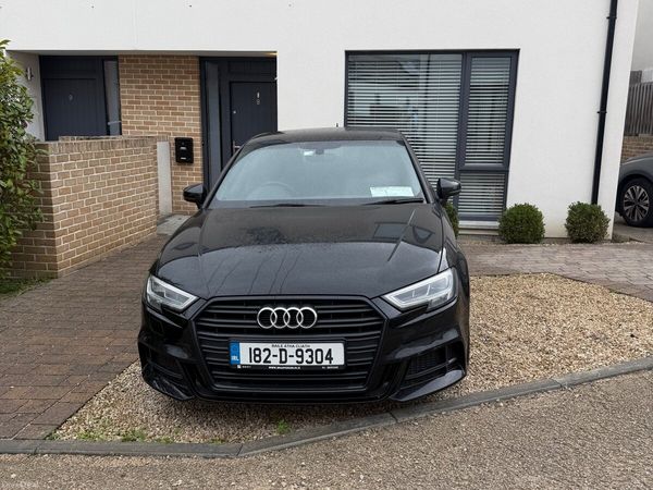 Audi A3 Hatchback, Diesel, 2018, Black