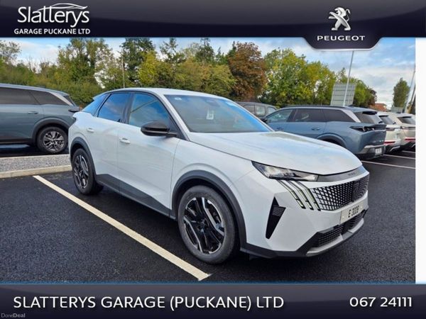 Peugeot 3008 SUV, Electric, 2024, White