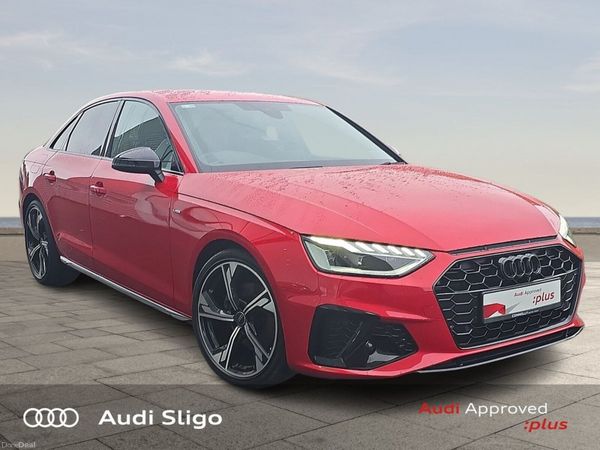 Audi A4 Saloon, Diesel, 2024, Red