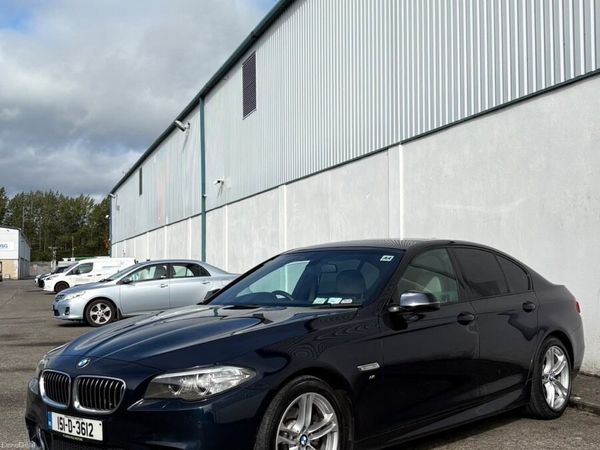 BMW 5-Series Saloon, Diesel, 2015, Blue