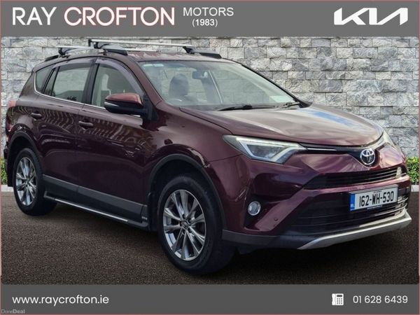 Toyota RAV4 SUV, Diesel, 2016, Red