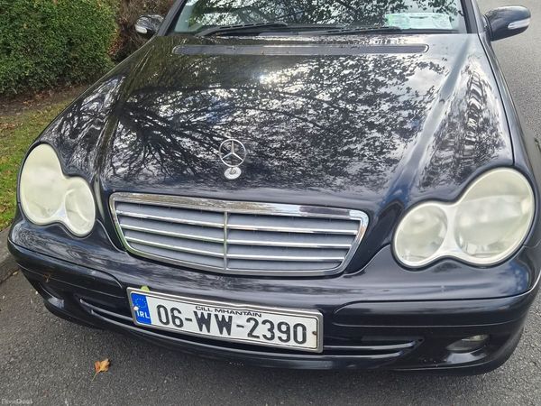 Mercedes-Benz C-Class Saloon, Petrol, 2006, Black