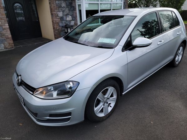 Volkswagen Golf Hatchback, Diesel, 2015, Silver