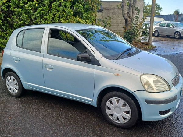 Toyota Yaris Hatchback, Petrol, 2003, Blue