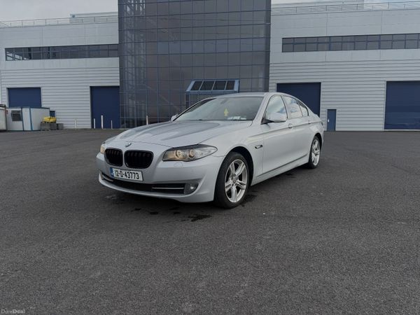 BMW 5-Series Saloon, Diesel, 2012, Silver