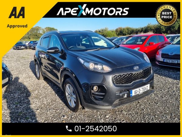 Kia Sportage SUV, Diesel, 2016, Black