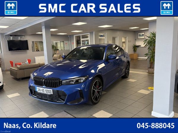 BMW 3-Series Saloon, Petrol Hybrid, 2024, Blue