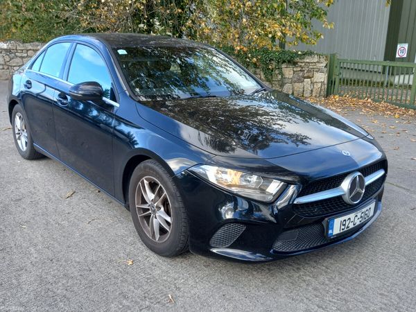 Mercedes-Benz A-Class Saloon, Petrol, 2019, Black