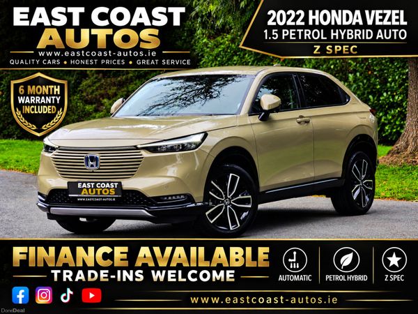Honda Vezel SUV, Petrol Hybrid, 2022, Beige