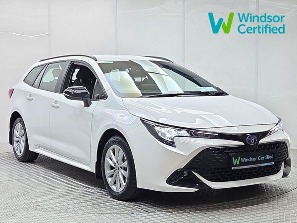 Toyota Corolla Estate, Petrol Hybrid, 2026, White