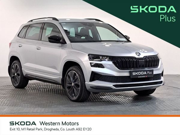 Skoda Karoq Estate, Diesel, 2024, Silver