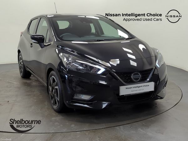 Nissan Micra Hatchback, Petrol, 2021, Black