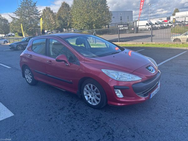 Peugeot 308 Hatchback, Diesel, 2008, Red