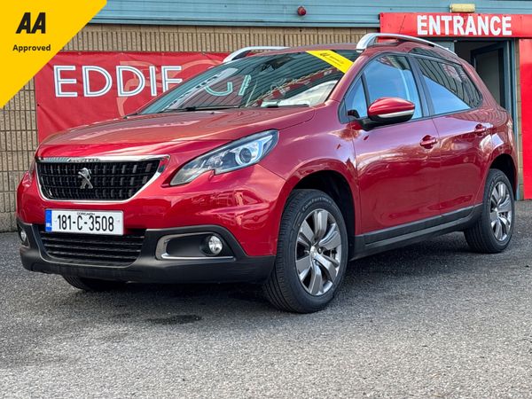 Peugeot 2008 Estate, Petrol, 2018, Red