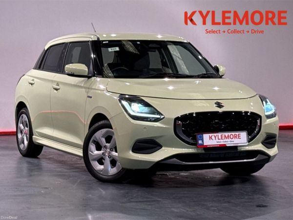 Suzuki Swift Hatchback, Petrol Hybrid, 2023, Green