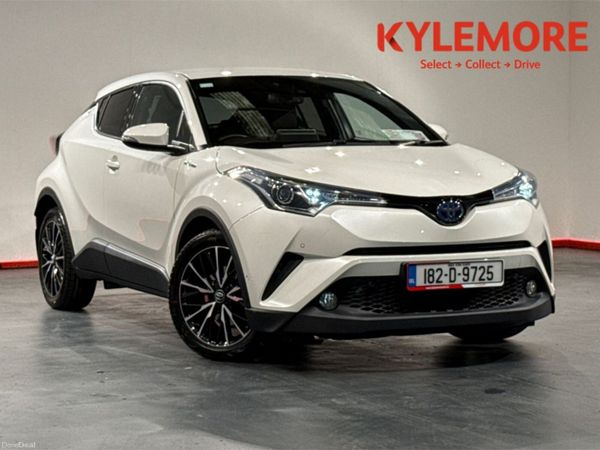 Toyota C-HR SUV, Petrol Hybrid, 2018, White