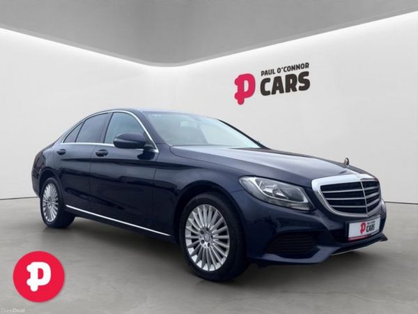 Mercedes-Benz C-Class Saloon, Diesel, 2016, Blue