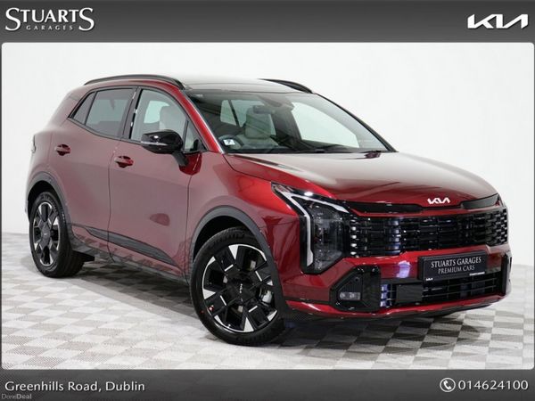 Kia Sportage SUV, Petrol Hybrid, 2027, Red
