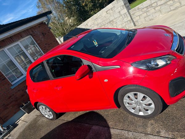 Peugeot 108 Hatchback, Petrol, 2016, Red