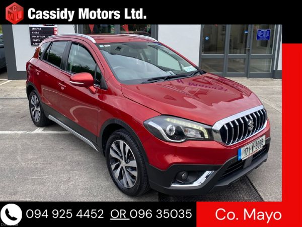 Suzuki SX4 S-Cross Hatchback, Petrol, 2017, Red